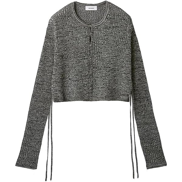 Amazon | [ミースロエ] ワッシャーニットシャツ MWND261063 レディース